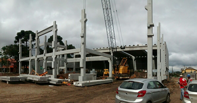 Estrutura Pré Fabricada para Shopping Orçamento Joinville - Estrutura de Concreto Pré-fabricada