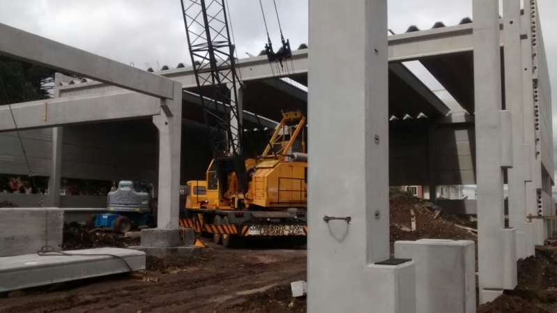Estruturas Pré Fabricadas para Indústria Joinville - Estrutura Pré Fabricada de Concreto