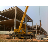 estrutura de concreto para galpão pré fabricada preços Sorocaba